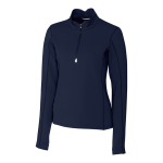 Cutter & Buck Traverse Stretch Eco Quarter Zip Womens Pullover
