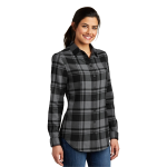 Port Authority Women's Plaid Flannel Tunic .