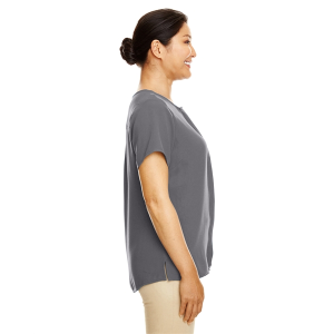 Devon & Jones Ladies' Perfect Fit™ Short-Sleeve Crepe Blouse