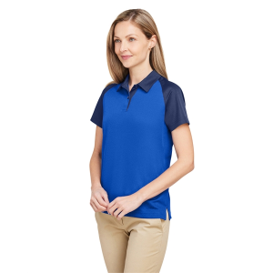 Team 365 Ladies' Command Snag-Protection Colorblock Polo